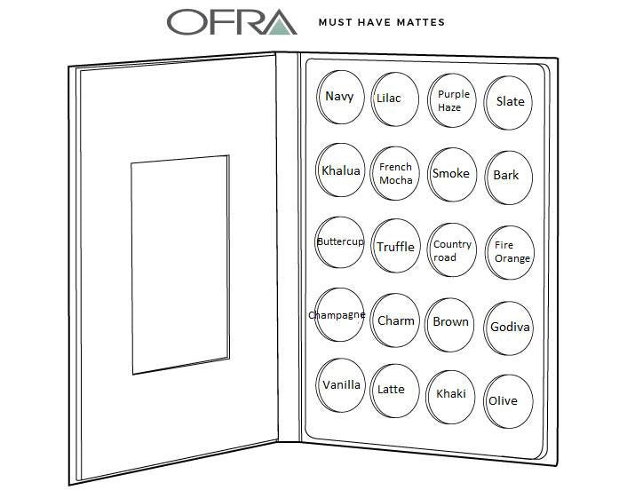 OFRA PROFESSIONAL MAKEUP PALETTE - MUST HAVE MATTES