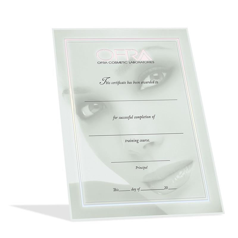 OFRA Certificate