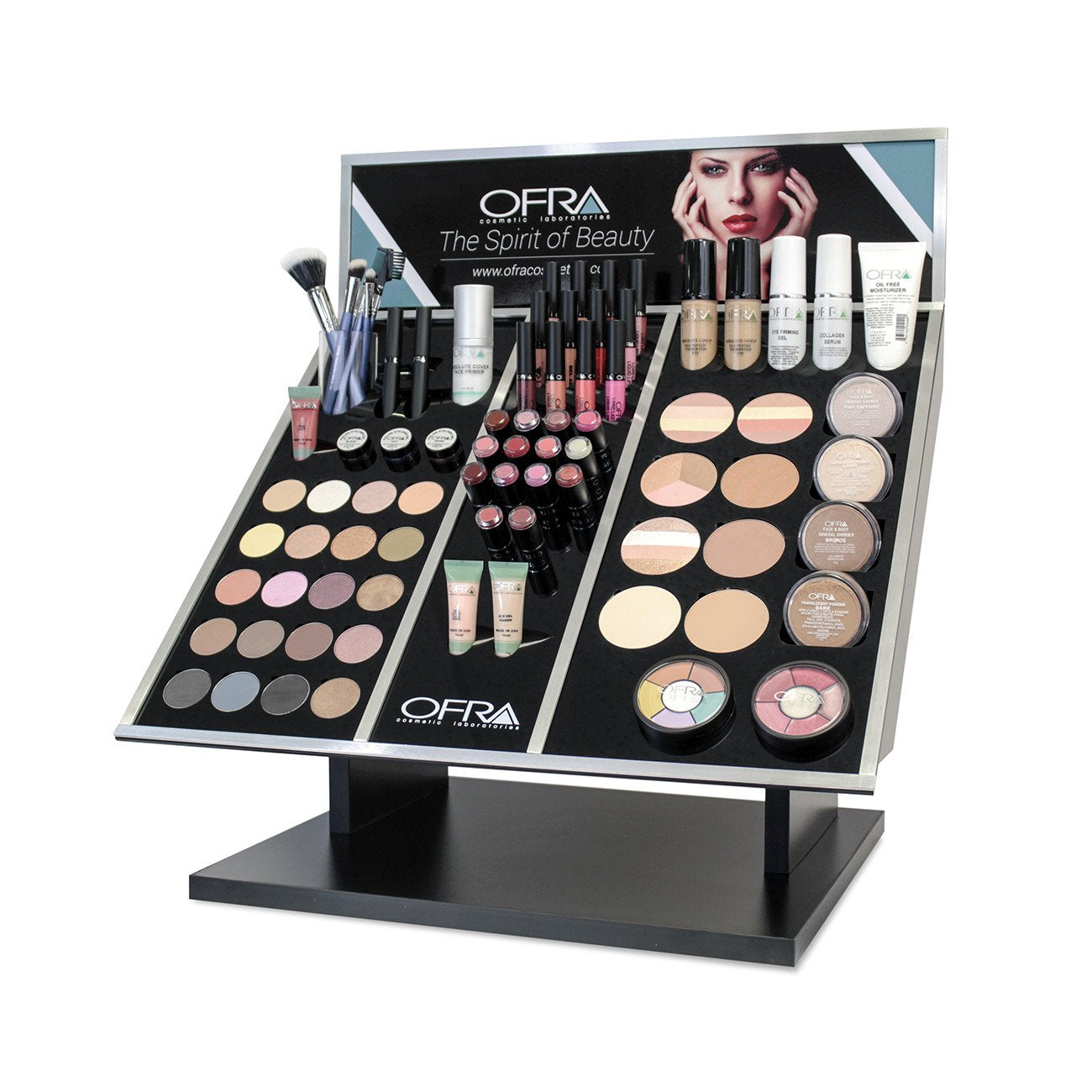 OFRA Counter Top Makeup Display